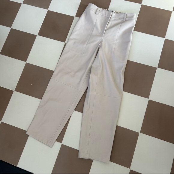 Brochu Walker The Stone Pearle Vegan Leather Ankle Pants Size XS - Picture 4 of 12